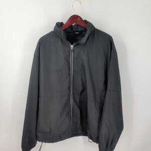 Vintage 90's‎ Vantage OPS Full Zip Hiking Windbreaker Jacket Black Size XL